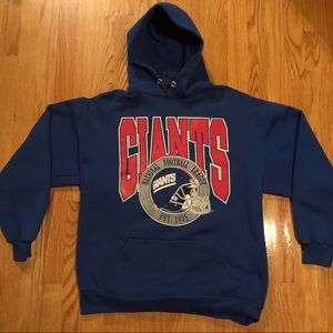 VINTAGE New York Giants Hoodie Sweatshirt